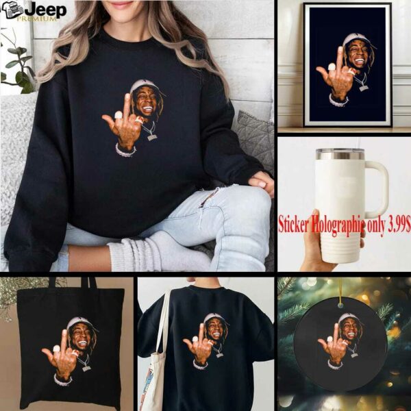 Lil Wayne Middle Finger Rap Legend Shirt