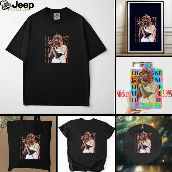 Lil Wayne Text North America Tour 2025 T Shirt