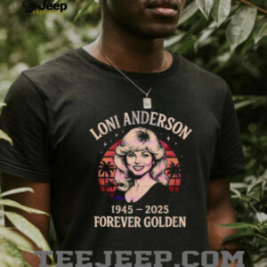 Loni Anderson Forever Golden Sunset Vintage Shirt