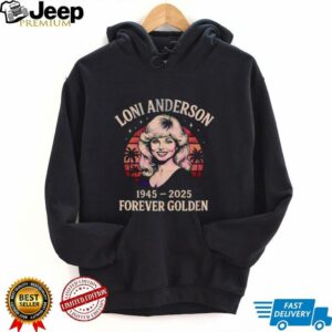 Loni Anderson Forever Golden Sunset Vintage Shirt