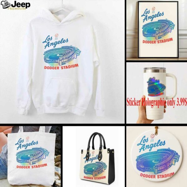 Los Angeles Dodgers Homage Gray Dodger Stadium Shirt