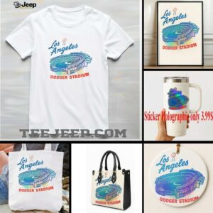 Los Angeles Dodgers Homage Gray Dodger Stadium Shirt