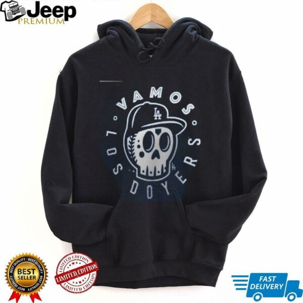 Los Angeles Dodgers Royal Hometown Collection Sugar Skull Los Doyers T Shirt