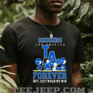 Los Angeles Dodgers forever not just when we win Peanuts...