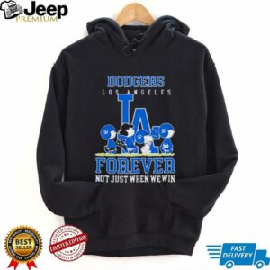 Los Angeles Dodgers forever not just when we win Peanuts...