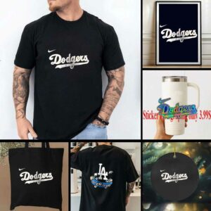 Los Angeles Dodgers x NewEra Cartoon collection shirt