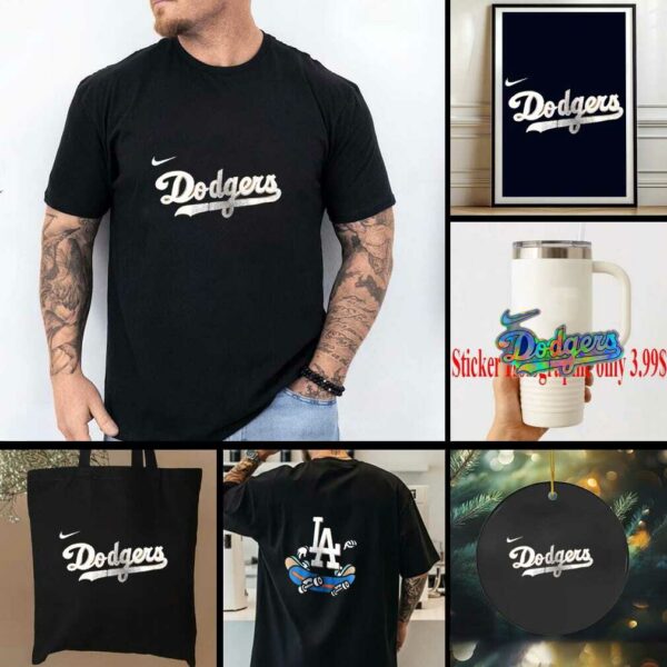 Los Angeles Dodgers x NewEra Cartoon collection shirt