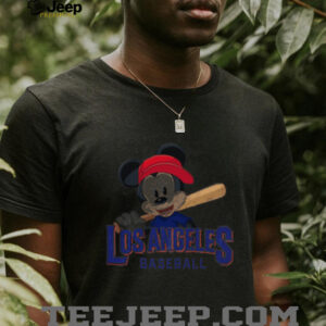 Los Angeles Mickey Baseball T Shirt