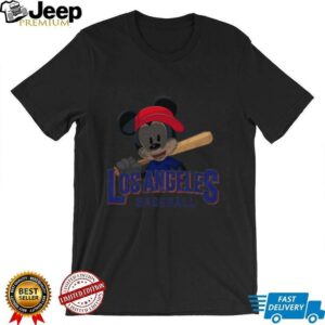Los Angeles Mickey Baseball T Shirt