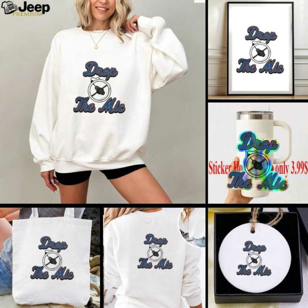 MLB New York Mets drop the mic shirt