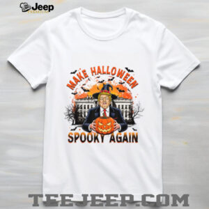 Make Halloween Spooky Again Funny Trump Halloween T shirt