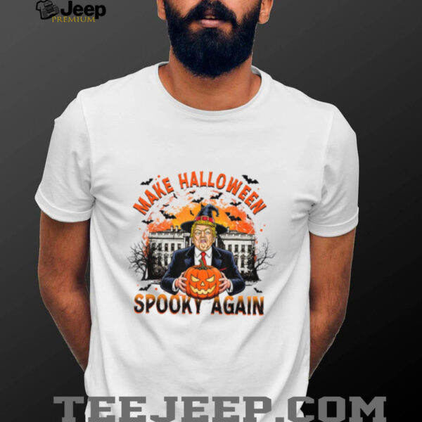 Make Halloween Spooky Again Funny Trump Halloween T shirt