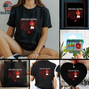 Malik Hartford illustrated Ohio State football shirt