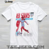 Jordan Kids’ AJ5 Fire Red Tour Shirt
