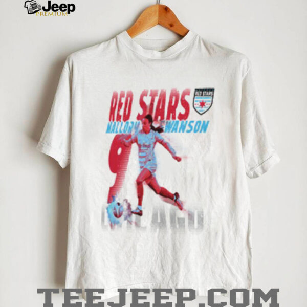 Mallory Swanson 9 Chicago Red Stars Player T Shirt