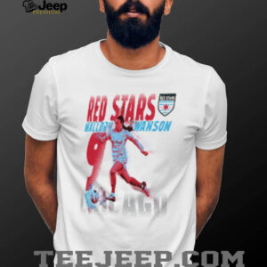 Mallory Swanson 9 Chicago Red Stars Player T Shirt