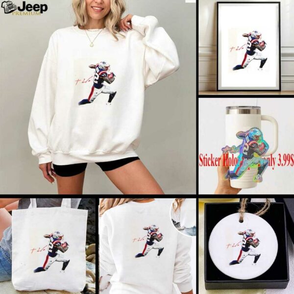 Marcus Epps New England Patriots signature graphic shirt