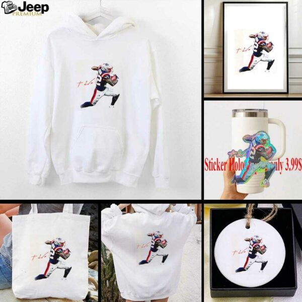 Marcus Epps New England Patriots signature graphic shirt