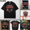 Denny Hamlin Checkered Flag Sports Black Progressive Car Playoff T Shirt