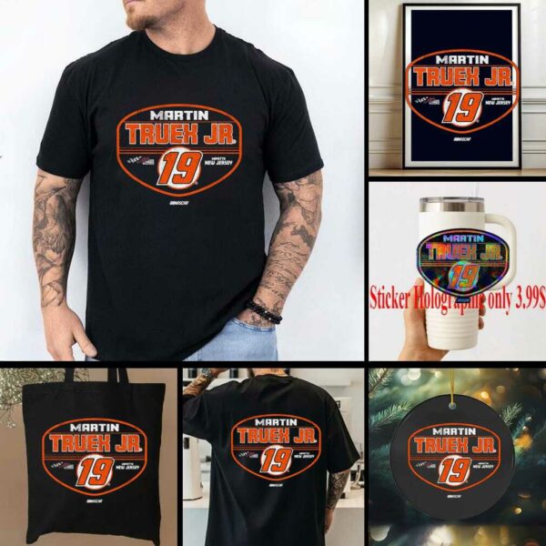 Martin Truex Jr Joe Gibbs Racing Team Collection Tailgate T Shirt