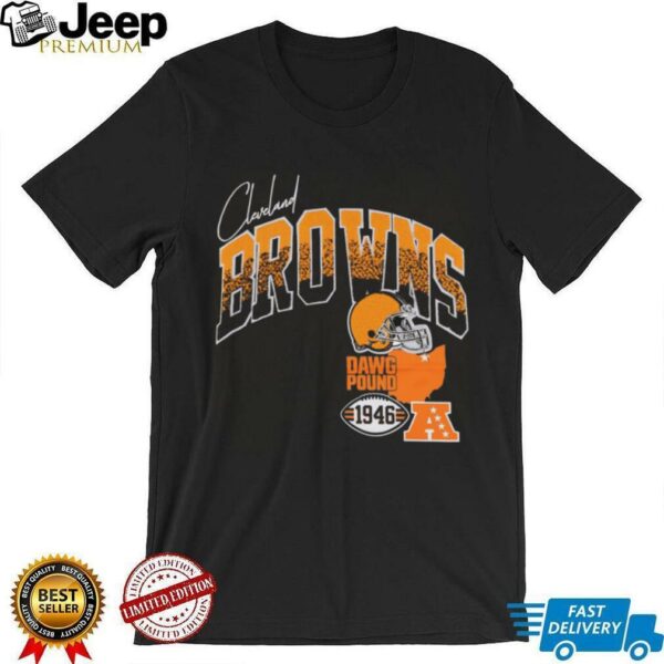 Men’s Pro Standard Brown Cleveland Browns Hometown Collection Shirt