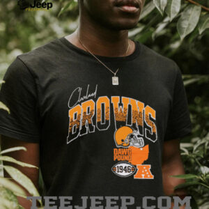 Men’s Pro Standard Brown Cleveland Browns Hometown Collection Shirt