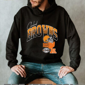Men's Pro Standard Brown Cleveland Browns Hometown Collection Shirt