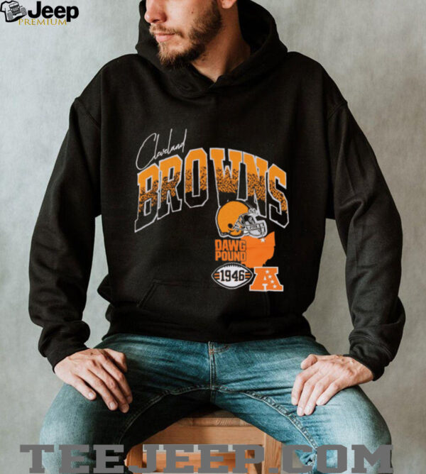 Men’s Pro Standard Brown Cleveland Browns Hometown Collection Shirt