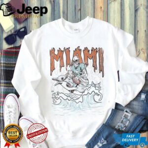 Miami Dolphin Football Skull Vintage Shirt