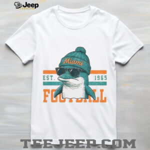 Miami Dolphin Football Vintage Sports Shirt
