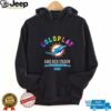Aqua Miami Dolphins Stripe Splash Franklin Throwback T Shirt
