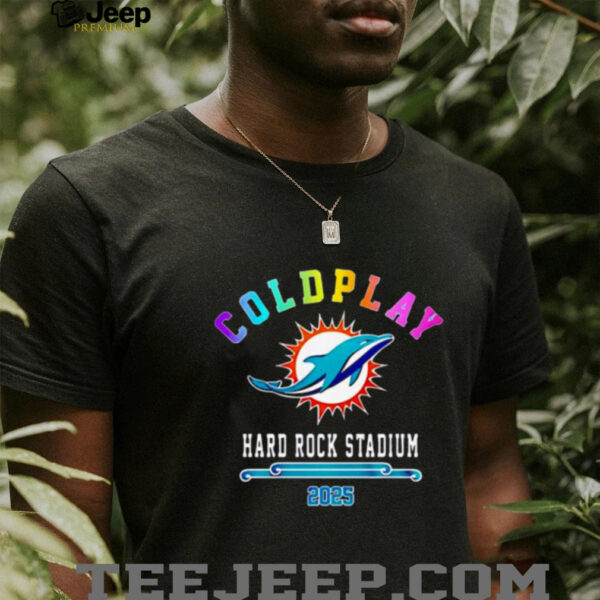 Miami Dolphins X Coldplay Special Edition 2025 T Shirt