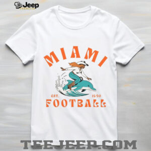 Miami Football Est. 1960 Dolphin Gameday Shirt