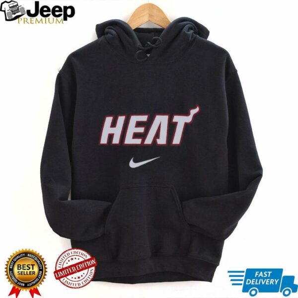 Miami Heat Nike Black 2025 26 Authentic Pre Game Legend Dri FIT Shirt