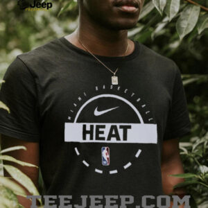 Miami Heat Nike Black Authentic Practice T Shirt