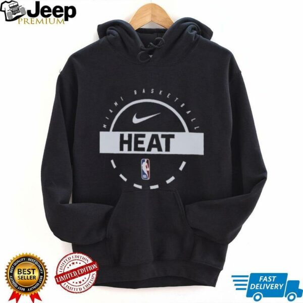 Miami Heat Nike Black Authentic Practice T Shirt