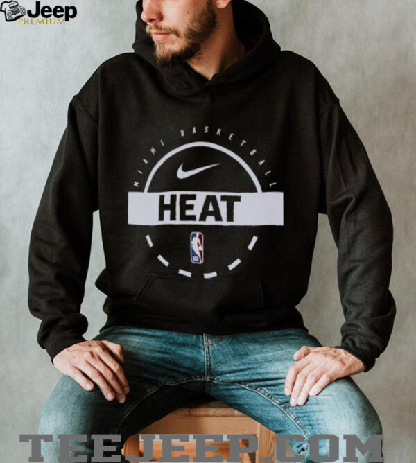 Miami Heat Nike Black Authentic Practice T Shirt