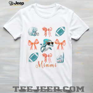 Miami Vintage Football Game Day Coquette Shirt