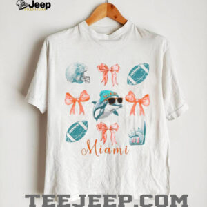 Miami Vintage Football Game Day Coquette Shirt