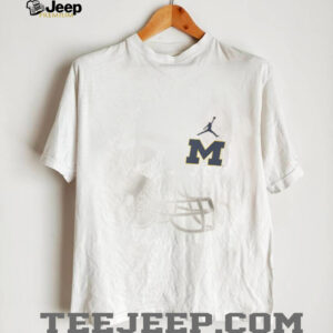 Michigan Wolverines Jordan Legend Shadow Logo Shirt