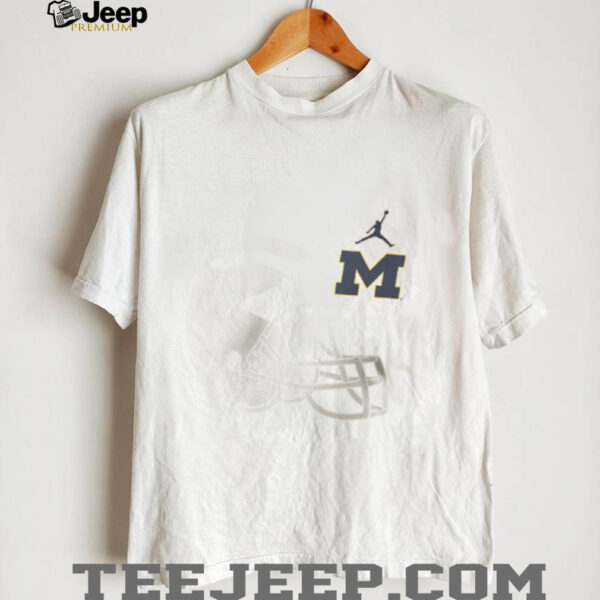 Michigan Wolverines Jordan Legend Shadow Logo Shirt