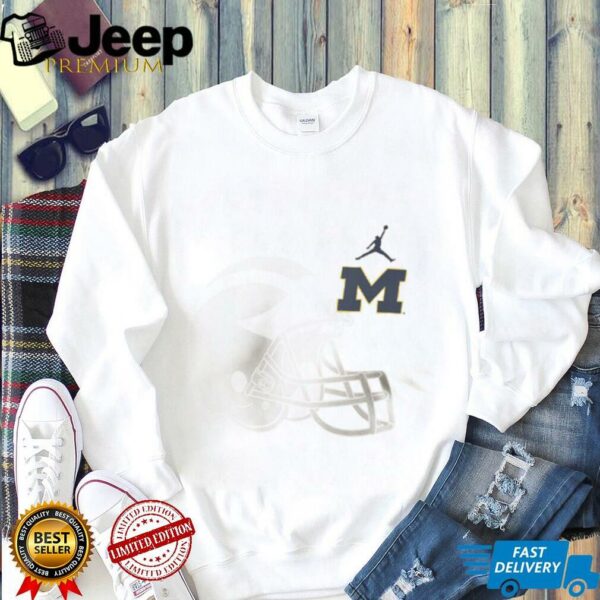 Michigan Wolverines Jordan Legend Shadow Logo Shirt
