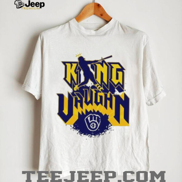 Milwaukee Brewers Andrew Vaughn King Vaughn Aug 26 2025 game shirt