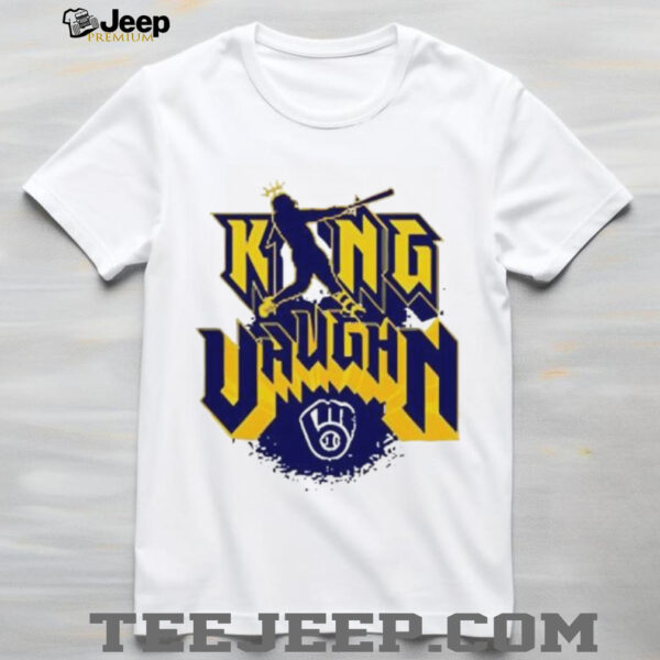 Milwaukee Brewers Andrew Vaughn King Vaughn Aug 26 2025 game shirt