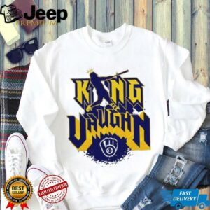 Milwaukee Brewers Andrew Vaughn King Vaughn Aug 26 2025 game shirt