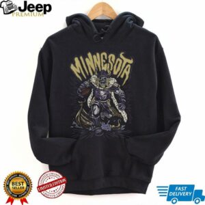 Minnesota Football Skull Vintage Shirt