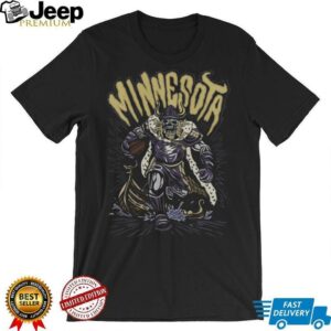 Minnesota Football Skull Vintage Shirt