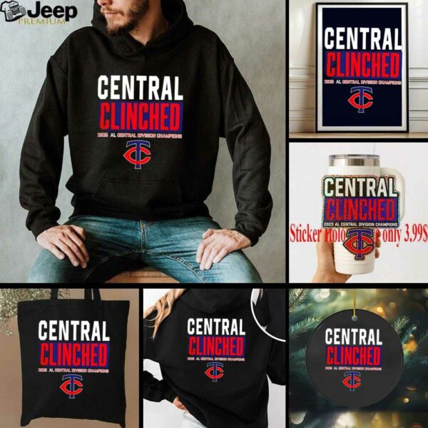 Minnesota Twins Playoffs Clinched AL Central Division Champions 2025 shirt