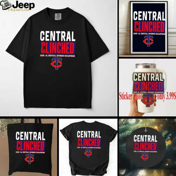 Minnesota Twins Playoffs Clinched AL Central Division Champions 2025 shirt