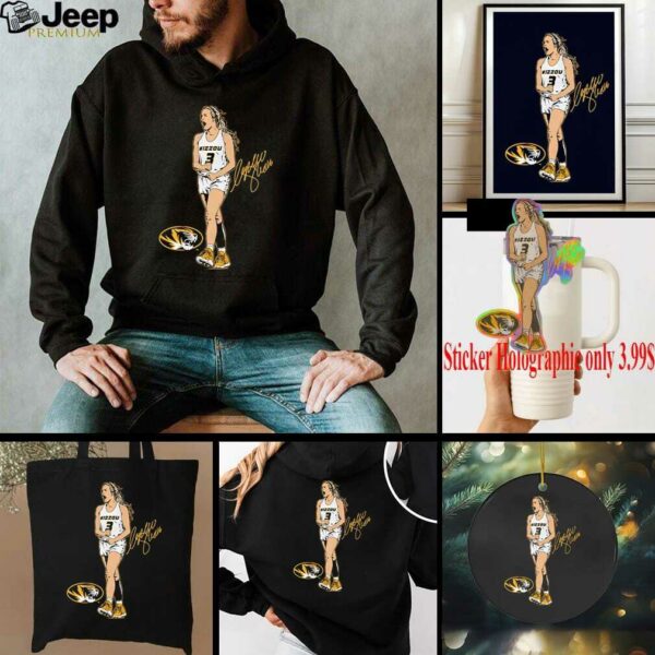 Missouri Basketball Sophie Cunningham Superstar Pose signature shirt